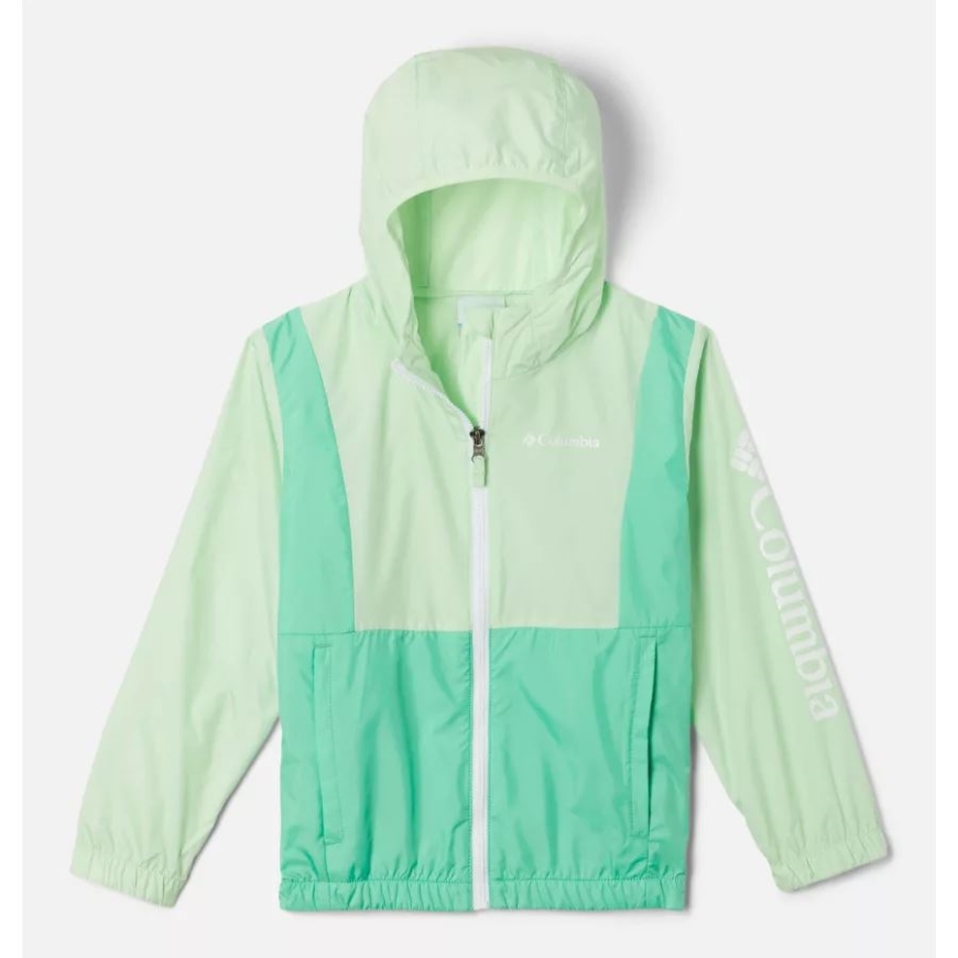 ガールズ リリー ベイスン ジャケット キーウェスト/ライト ジェイド コロンビア