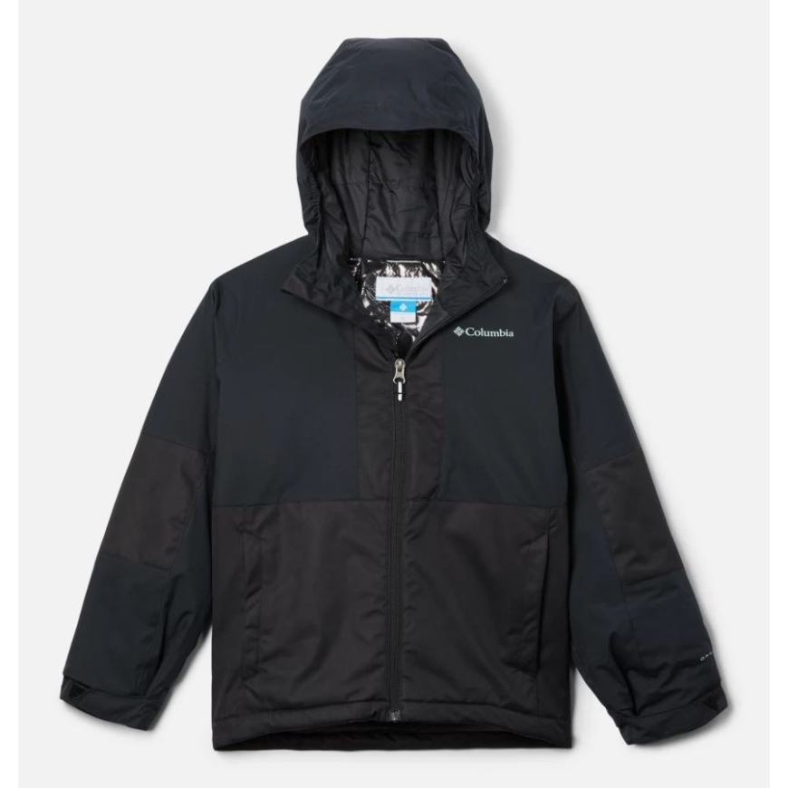 ガールズ オソ マウンテン インサレーテッド ジャケット ブラック コロンビア