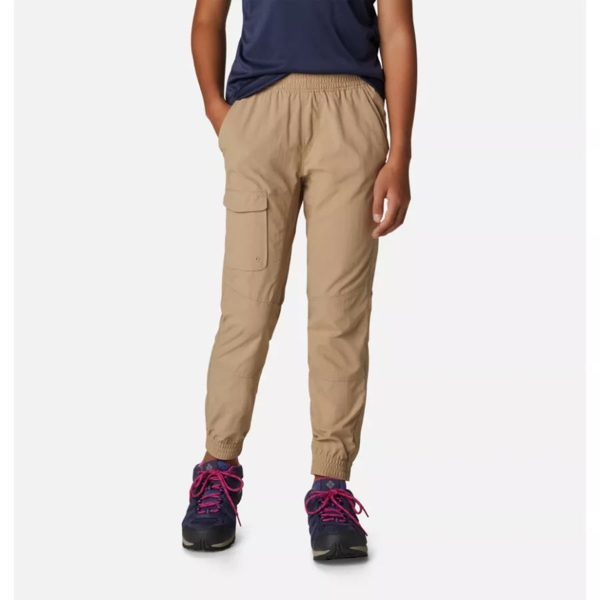 ガールズ シルバー リッジ プルオン バンド パンツ コロンビア ブリティッシュ タン