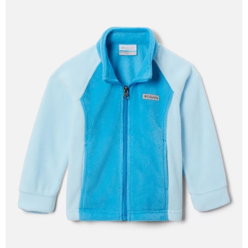 女の子用幼児用ベントン スプリング フリース ジャケット スプリング ブルー/ブルー チル コロンビア