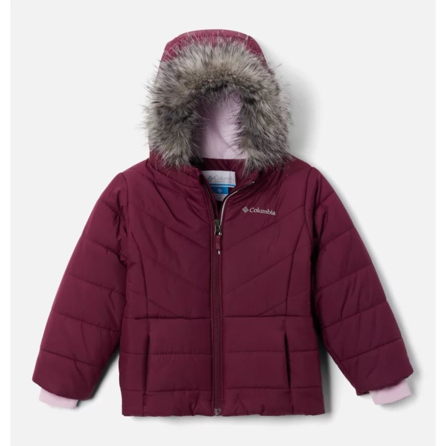 女の子の幼児ケイトリン クレスト ジャケット コロンビア マリオンベリー