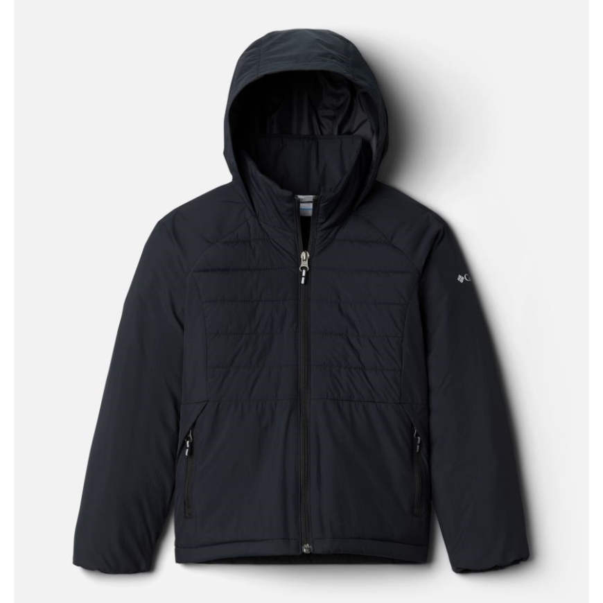 ガールズ ウィンディ ウェイズ ジャケット ブラック コロンビア