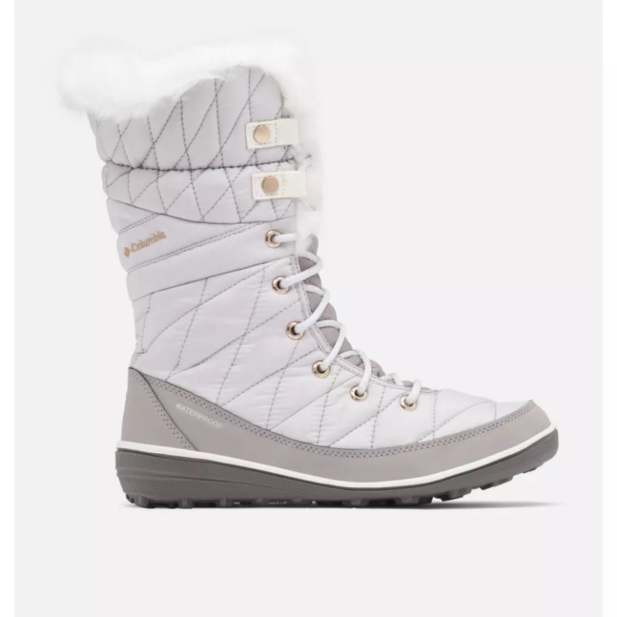 グレー アイス/シー ソルト コロンビア ウィメンズ ヘブンリー オムニ ヒート ウォータープルーフ ブーツ