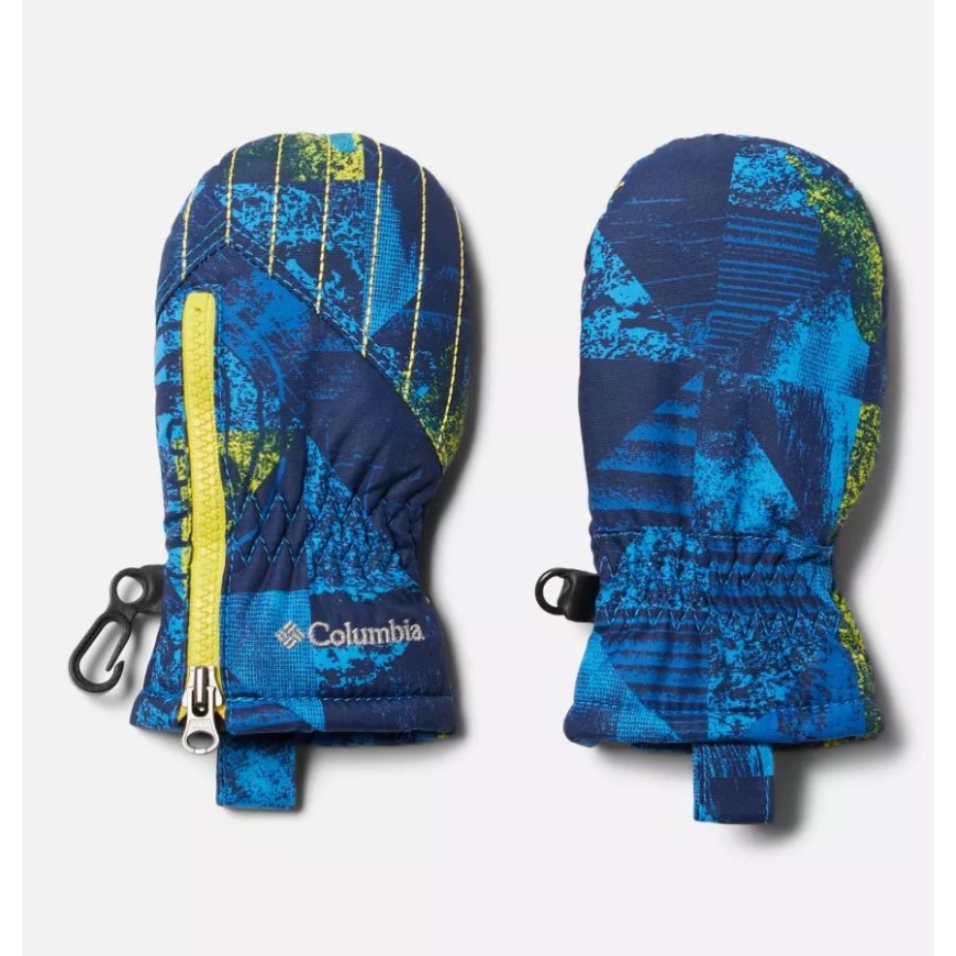 幼児チッペワイ ミトン コロンビア 明るい藍色の万華鏡