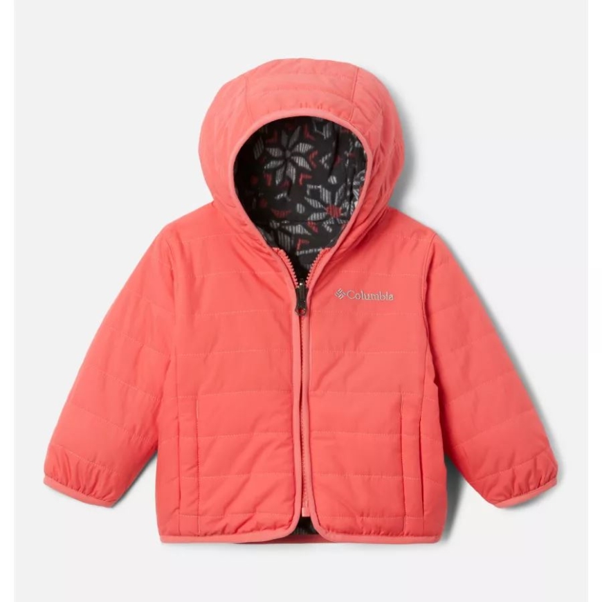 インファント ダブル トラブル リバーシブル ジャケット ブラッシュ ピンク/ブラック ペーパーフレーク コロンビア