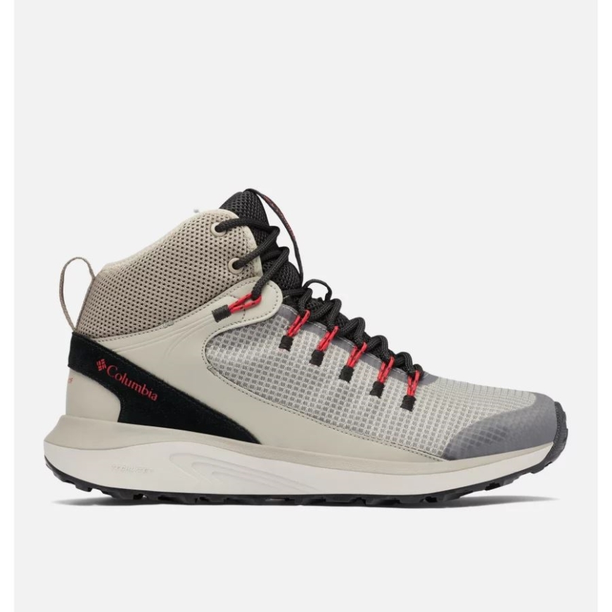 ケトル/マウンテン レッド コロンビア メンズ トレイルストーム ミッド ウォータープルーフ シューズ