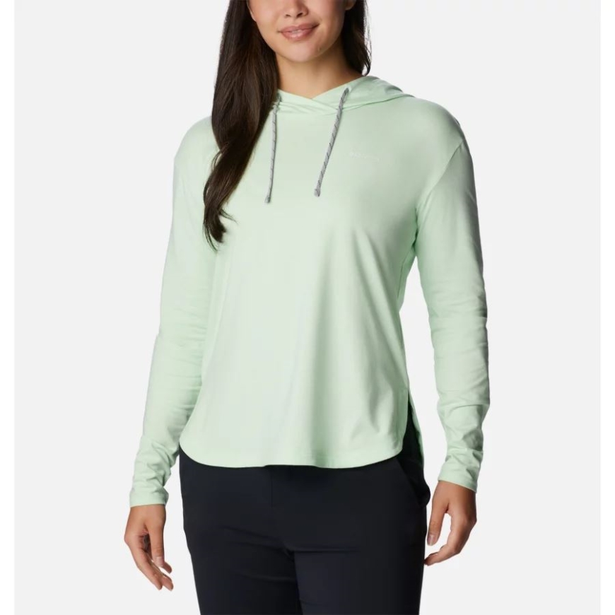 キーウェスト ヘザー レディース サン トレック フード付きプルオーバー コロンビア