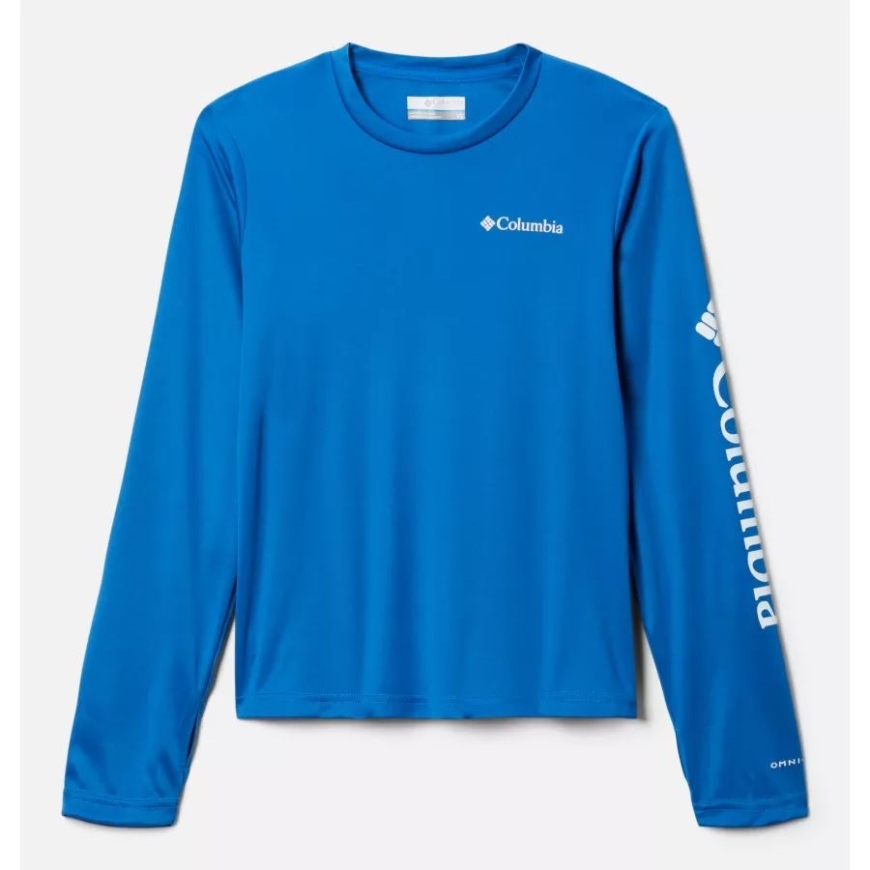 キッズ フォークストリーム 長袖シャツ コロンビア ブライトインディゴ