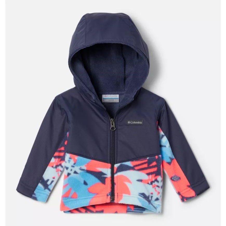 キッズ インファント スティーンズ マウンテン オーバーレイ フード付きジャケット コロンビア ノクターナル スクラップタニカル/ノクターナル