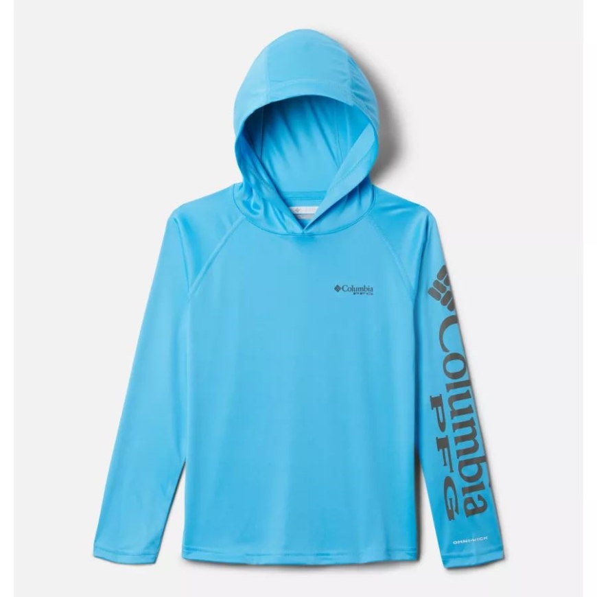 キッズ PFG ターミナル タックル パーカー リップタイド コロンビア