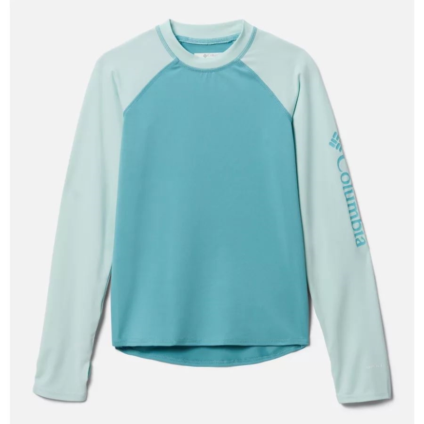 キッズサンディショア長袖サンガードシャツコロンビアシーウェーブ/アイシーモーン