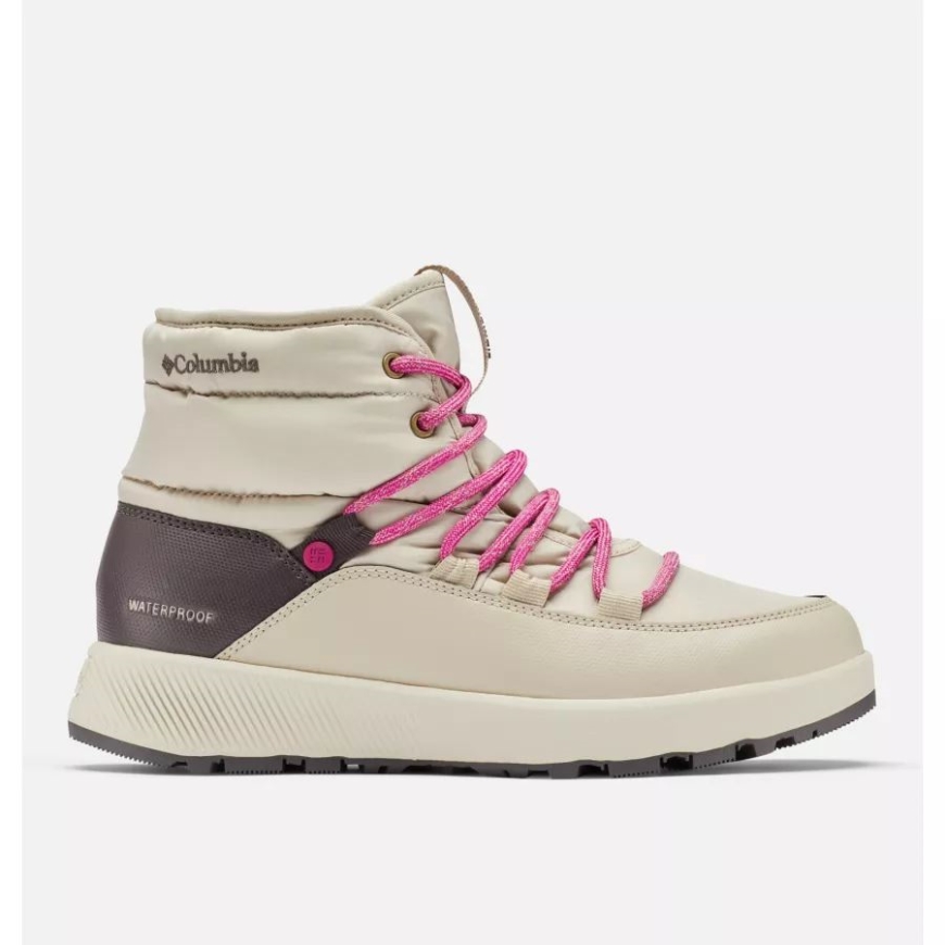 ライト クレイ/ティンバー コロンビア ウィメンズ スロープサイド ビレッジ オムニ ヒート ミッド ウィンター ブーツ