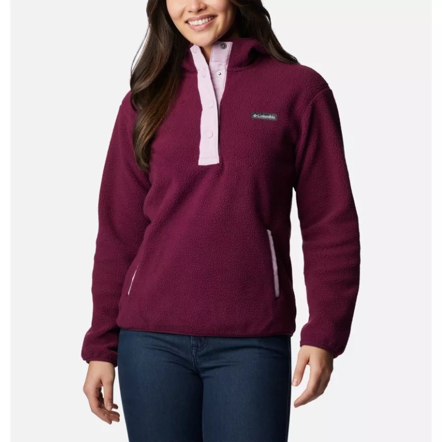 マリオンベリー/オーラ コロンビア ウィメンズ エコー ヒルズ シェルパ フリース パーカー