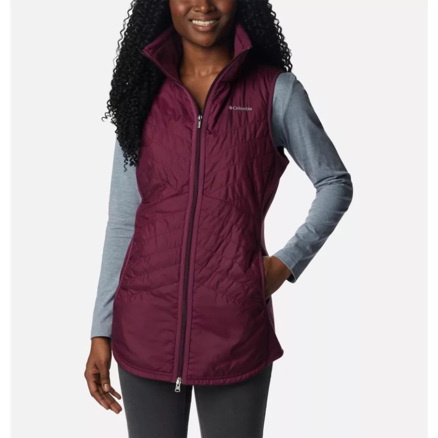 マリオンベリー コロンビア レディース ミックス イット アラウンド ロング ベスト