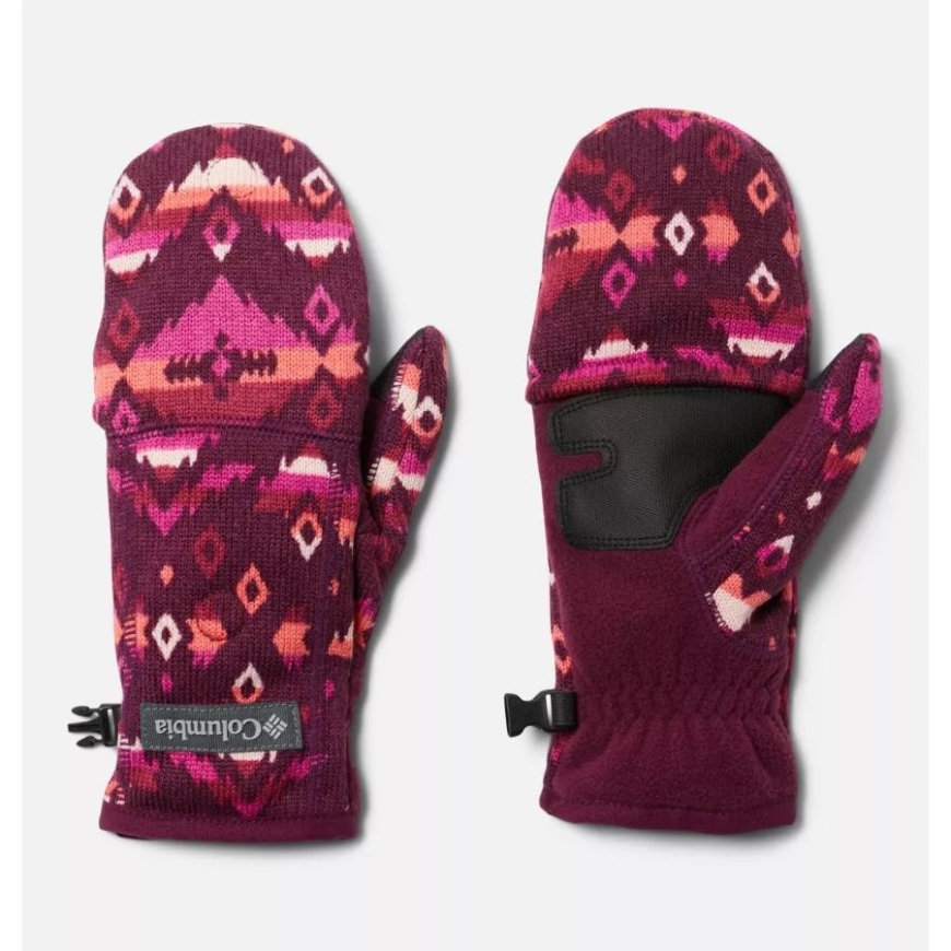 マリオンベリー ヘザー ロッキー マウント コロンビア レディース セーター ウェザー フリップ ミトン