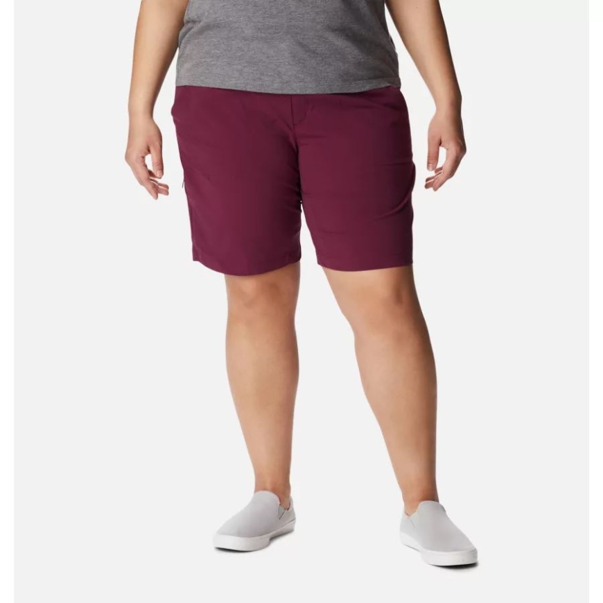 Marionberry レディース サタデー トレイル ロング ショーツ プラス サイズ コロンビア