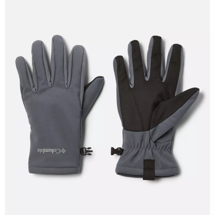 メンズ アセンダー II ソフトシェル グローブ グラファイト コロンビア