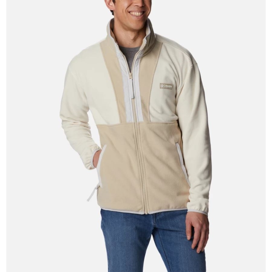 メンズ バック ボウル フリース ライトウェイト チョーク/エンシェント フォッシル/ニンバス グレー コロンビア