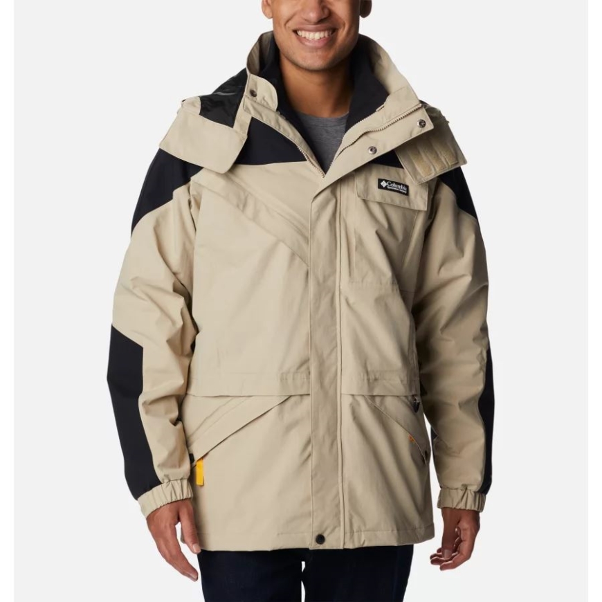 メンズ バリスティック リッジ インターチェンジ ジャケット エンシェント フォッシル/ブラック コロンビア