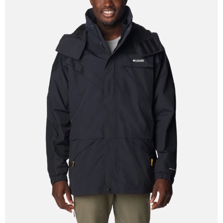 メンズ バリスティック リッジ インターチェンジ ジャケット コロンビア ブラック