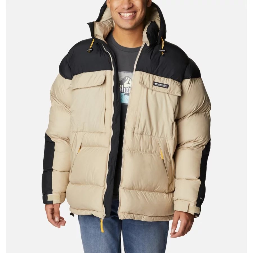 メンズ バリスティック リッジ オーバーサイズ パファー エンシェント フォッシル/ブラック コロンビア