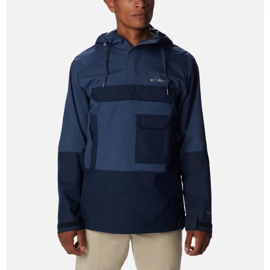 メンズ バックホロー アノラック コロンビア ダークマウンテン/カレッジネイビー