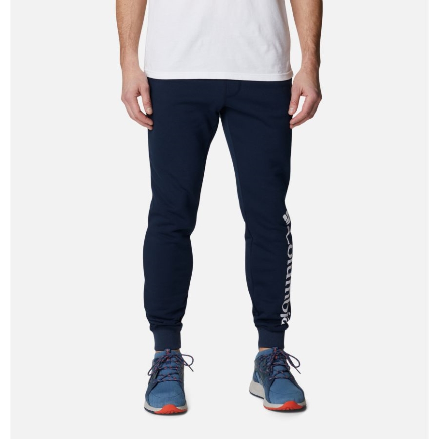 メンズ Csc ロゴ フリース ジョガー Ii コロンビア ブランド カレッジエイト ネイビー/ホワイト