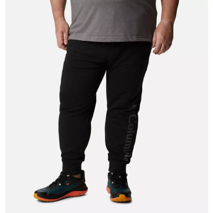 メンズ Csc ロゴ Ii フリース ジョガー 拡張サイズ コロンビア ブラック/シティ グレー