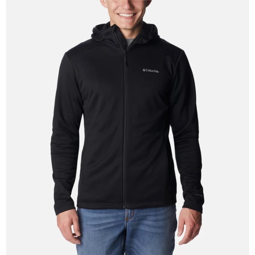 メンズ キャニオン ゲート フード付きジャケット コロンビア ブラック
