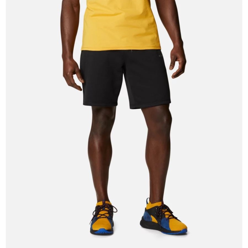 メンズ コロンビア ロゴ フリース ショーツ コロンビア ブラック