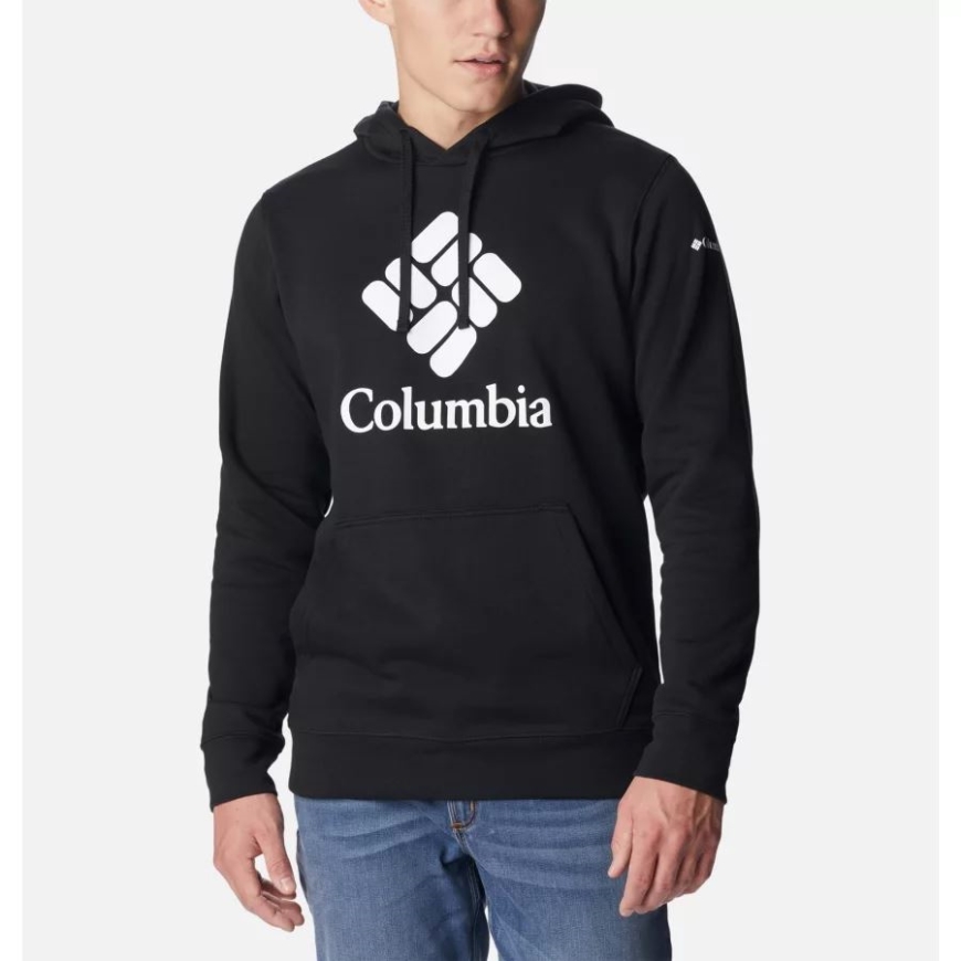 メンズ コロンビア トレック パーカー ブラック/csc スタック ロゴ コロンビア