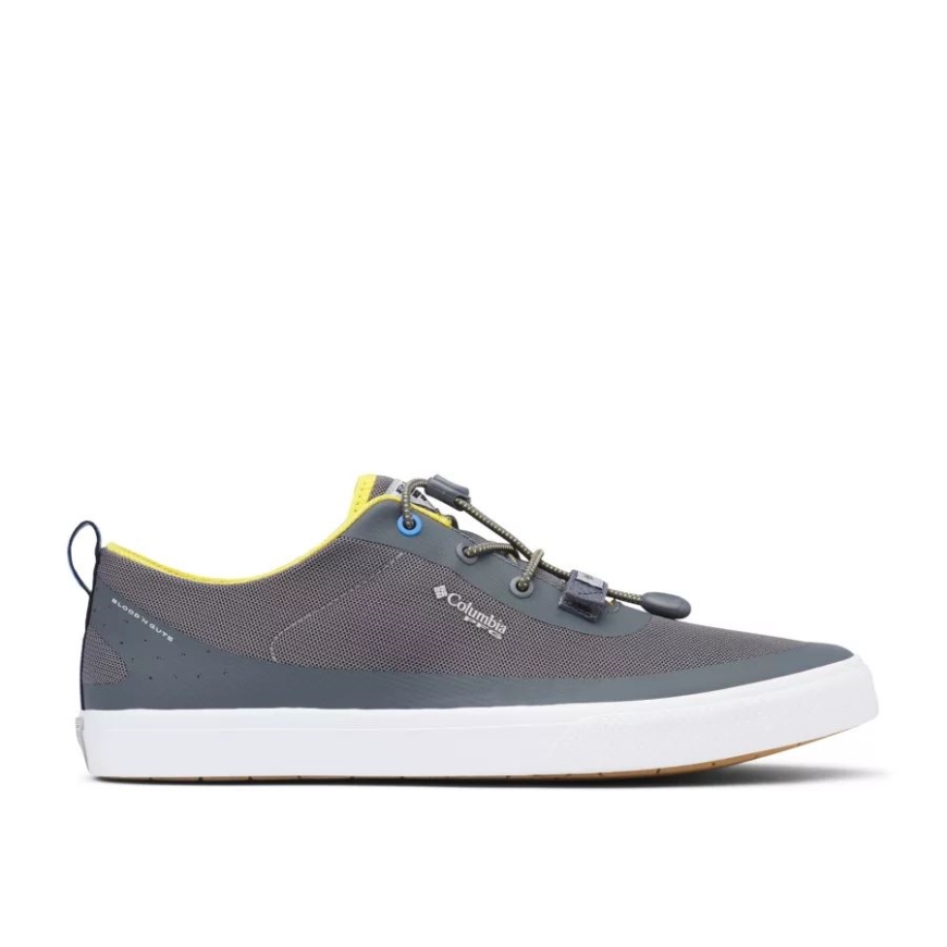 メンズ ドラド Cvo Pfg シューズ ワイド コロンビア Ti グレー スチール/エレクトロン イエロー