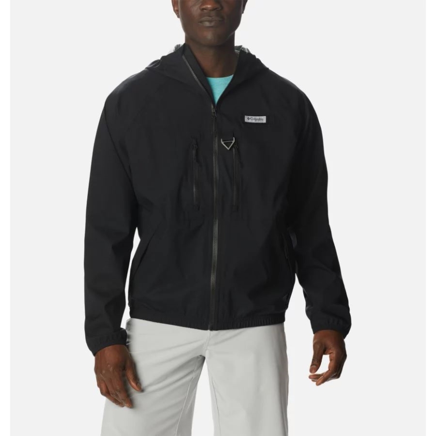 メンズ ドリフト ガイド ウェーディング ジャケット ブラック コロンビア