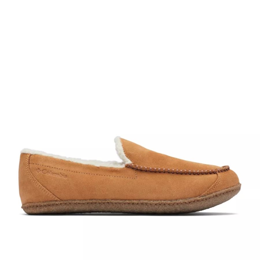 メンズ フェアヘイブン スリッパ エルク/ダークブラウン コロンビア