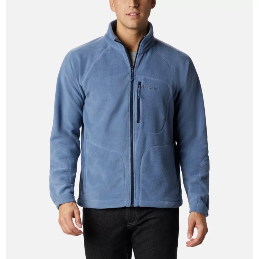 メンズ ファスト トレック II フリース ジャケット ブルーストーン/カレッジネイビー コロンビア