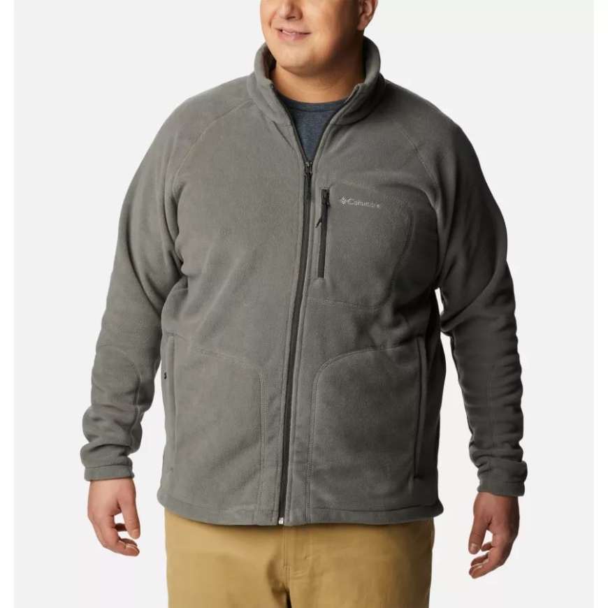 メンズ ファスト トレック II フルジップ フリース ビッグ コロンビア シティ グレー