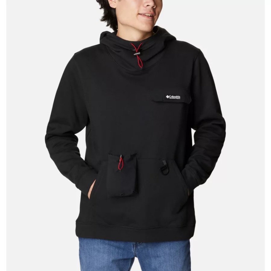 メンズ フィールド クリーク パーカー ブラック コロンビア