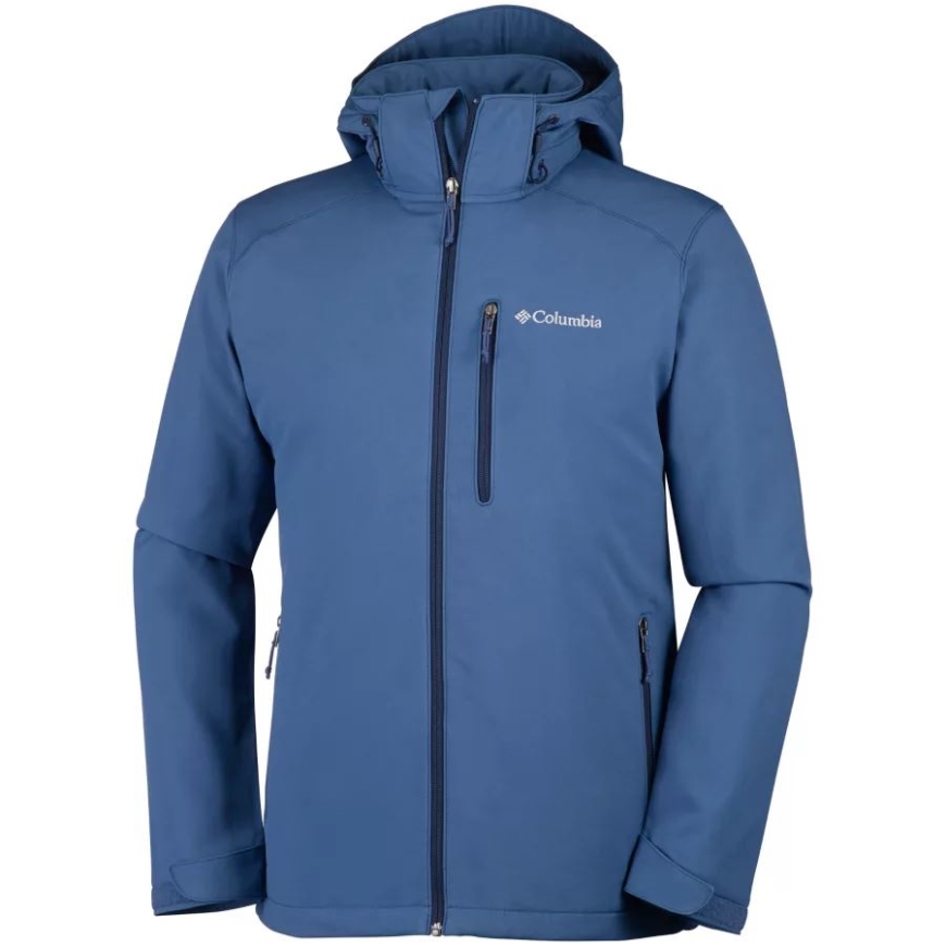 メンズゲートレーサーソフトシェルコロンビアナイトタイド