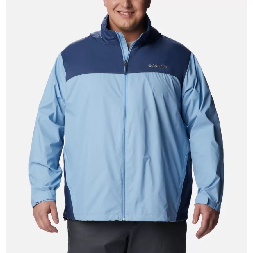 メンズ グレンネーカー レイク レイン ジャケット ビッグ ジェット ストリーム/ダーク マウンテン コロンビア