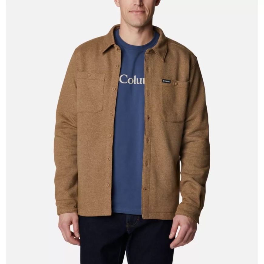 メンズ グレート ハート マウンテン シャツ ジャケット デルタ ヘザー/デルタ コロンビア