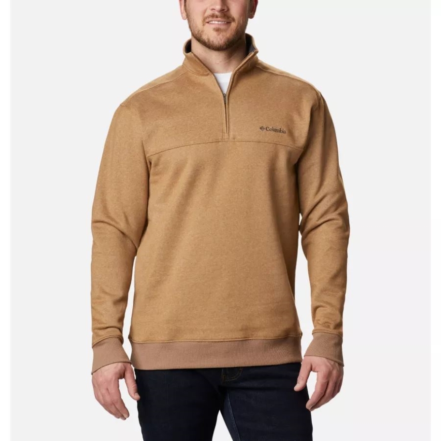 メンズ ハート マウンテン II ハーフジップ スウェットシャツ デルタ コロンビア