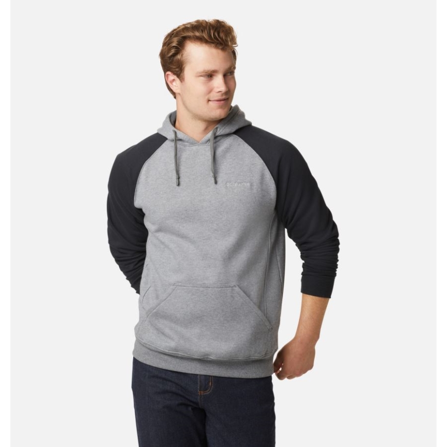 メンズ ハート マウンテン II パーカー チャコール ヘザー/ブラック コロンビア