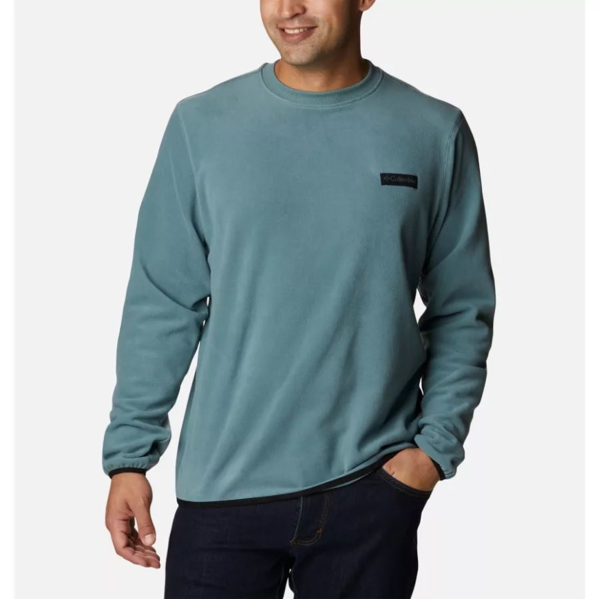 メンズ ヘイブン ヒルズ フリース クルー コロンビア メタル