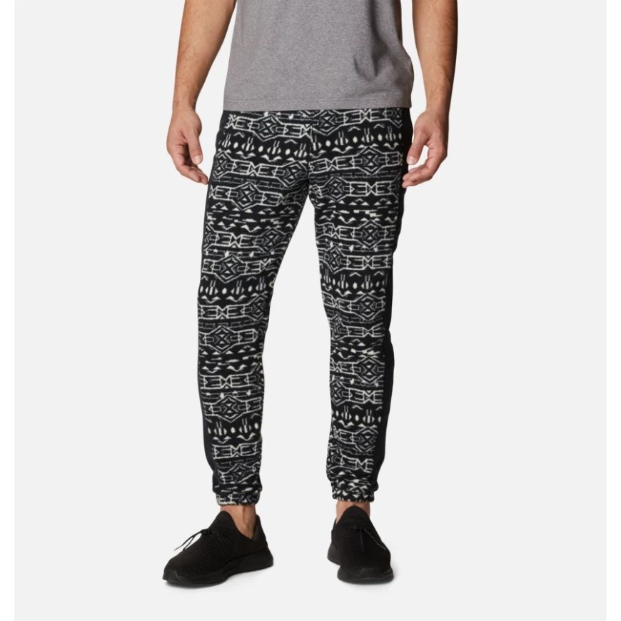 メンズ ヘイブン ヒルズ パンツ コロンビア ブラック ジオ プリント/ブラック