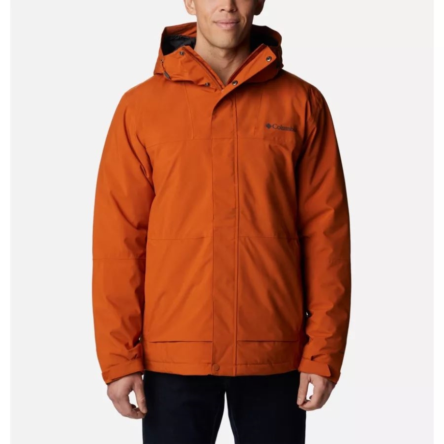 メンズ ホライズン エクスプローラー インサレーテッド ジャケット ウォーム コッパー コロンビア