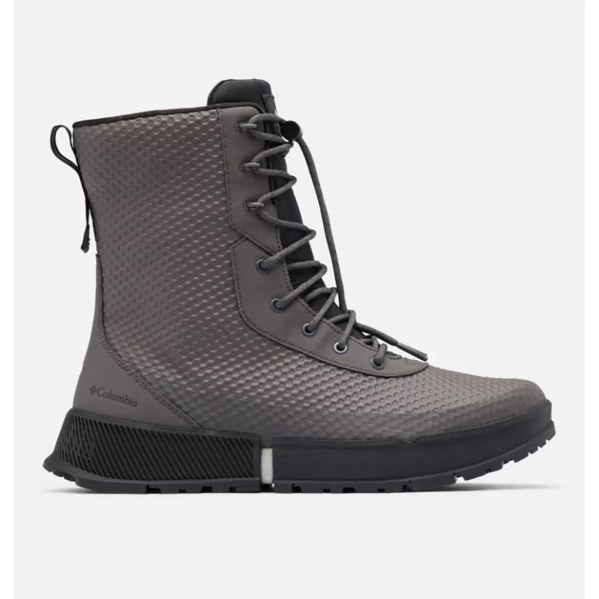 メンズハイパーボリアルオムニヒートトールブーツコロンビアダークグレー/ブラック