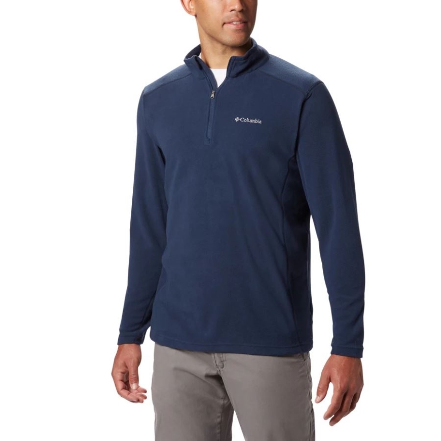 メンズ クラマス レンジ II ハーフジップ フリース プルオーバー カレッジエイト ネイビー ソリッド コロンビア