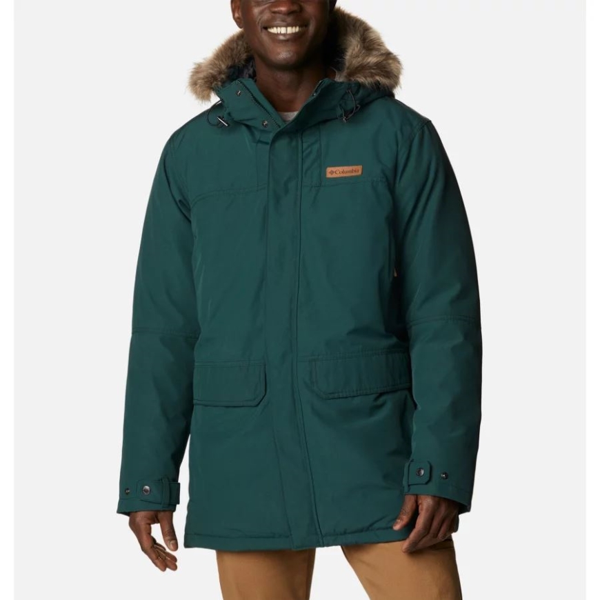 メンズ マルクアム ピーク パーカー スプルース コロンビア