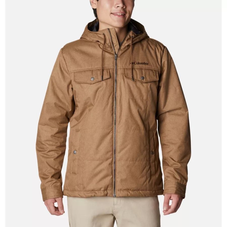 メンズ モンタギュー フォールズ II インサレーテッド ジャケット デルタ メランジ コロンビア