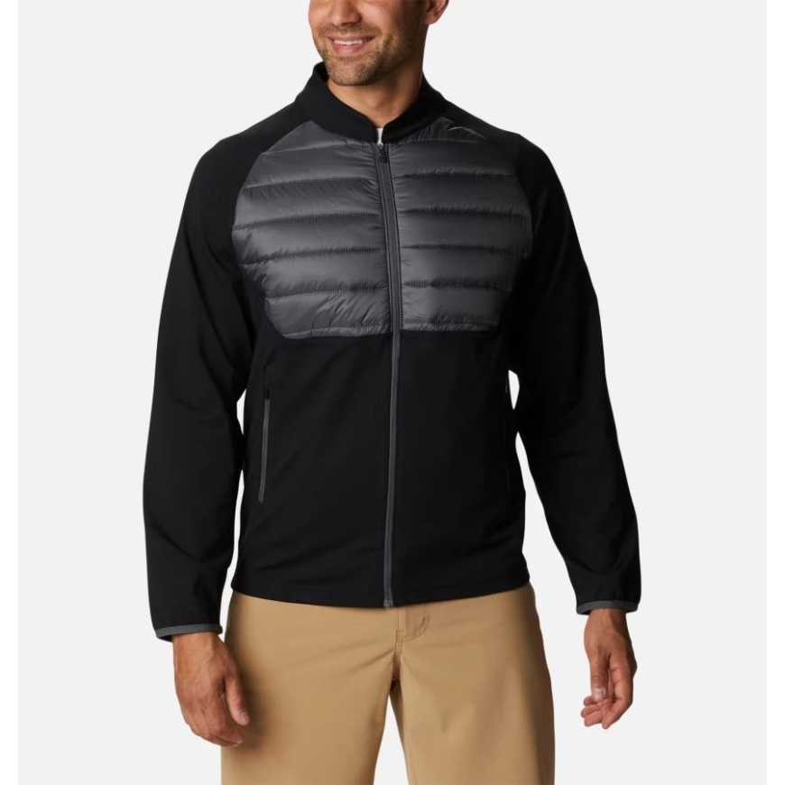 メンズ オムニウィック イン ザ エレメント ジャケット コロンビア ブラック